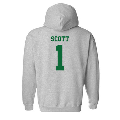 EMich - NCAA Football : Joshua Scott - Classic Shersey Hooded Sweatshirt-1
