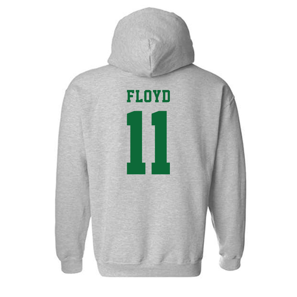 EMich - NCAA Football : Antonio Floyd - Classic Shersey Hooded Sweatshirt-1