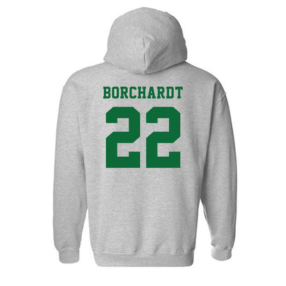 EMich - NCAA Baseball : Nathan Borchardt - Classic Shersey Hooded Sweatshirt-1