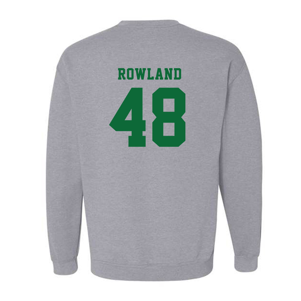EMich - NCAA Baseball : Ethan Rowland - Classic Shersey Crewneck Sweatshirt-1