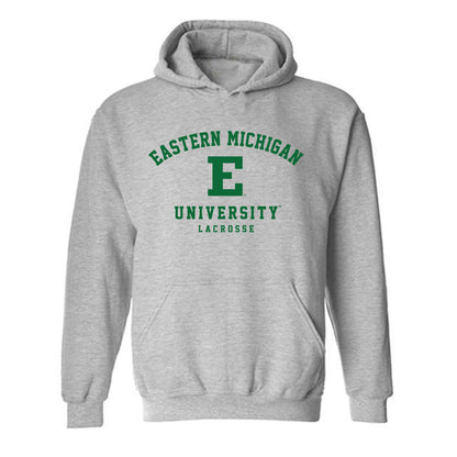 EMich - NCAA Women's Lacrosse : Mackenzie Blackwell - Classic Shersey Hooded Sweatshirt-0