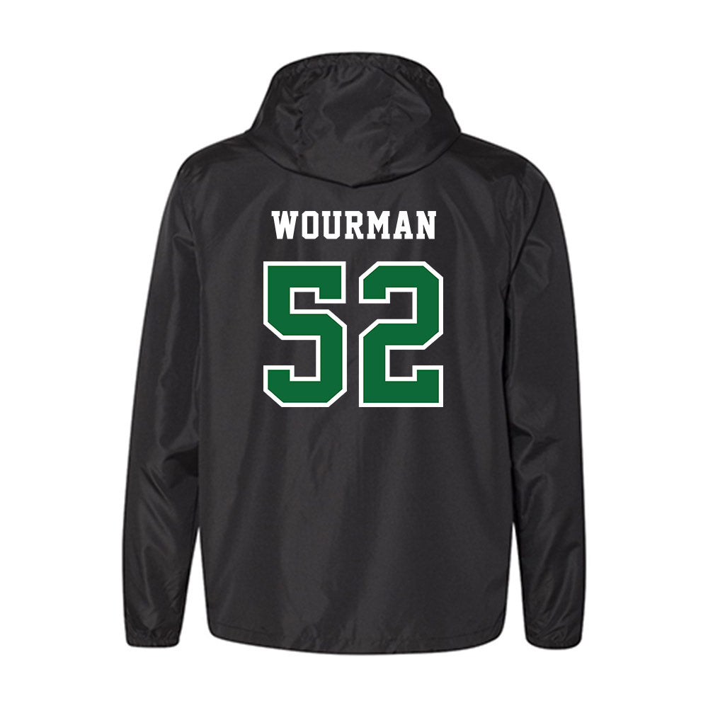 EMich - NCAA Football : Richardo Wourman - Windbreaker-1