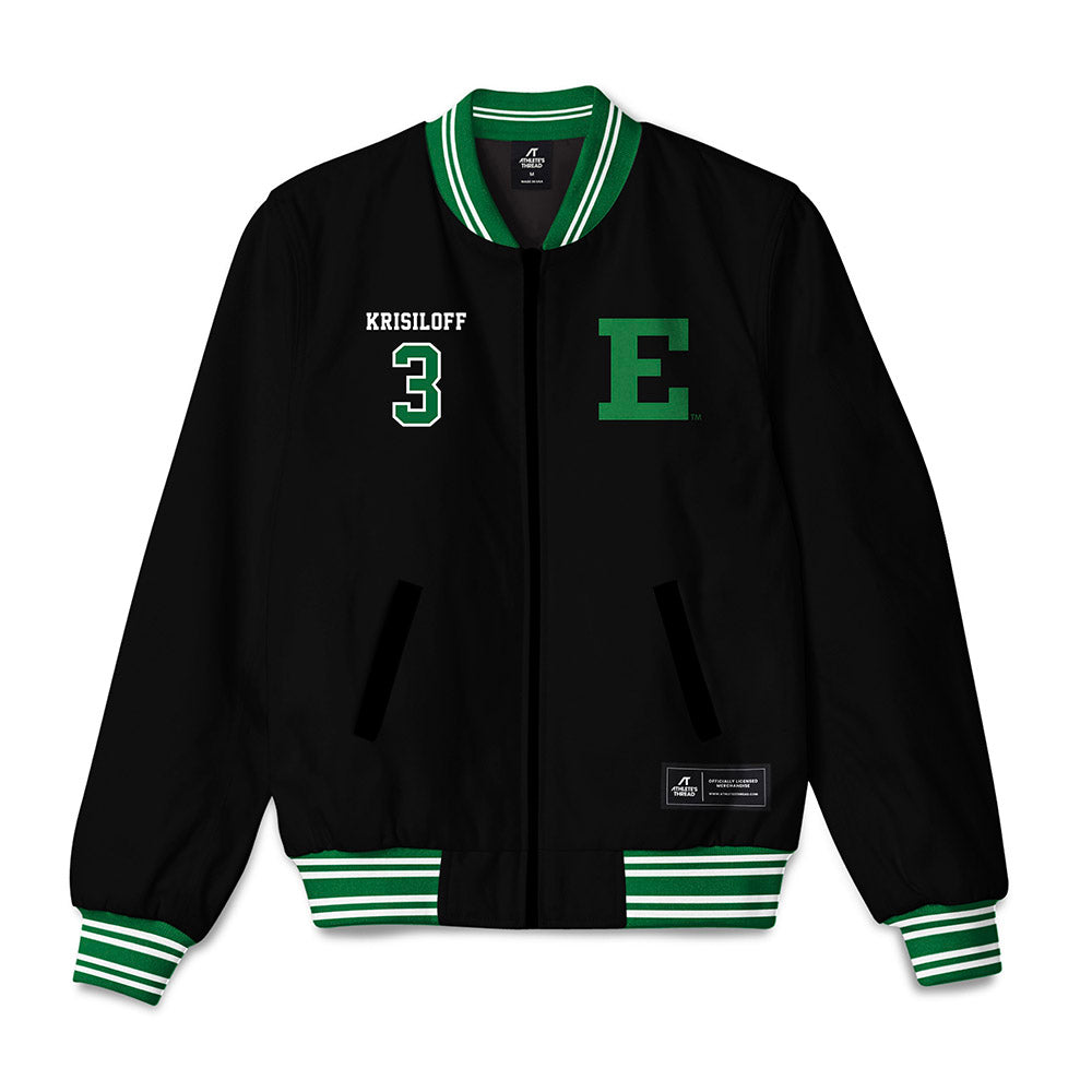 EMich - NCAA Football : Van Krisiloff - Bomber Jacket-0