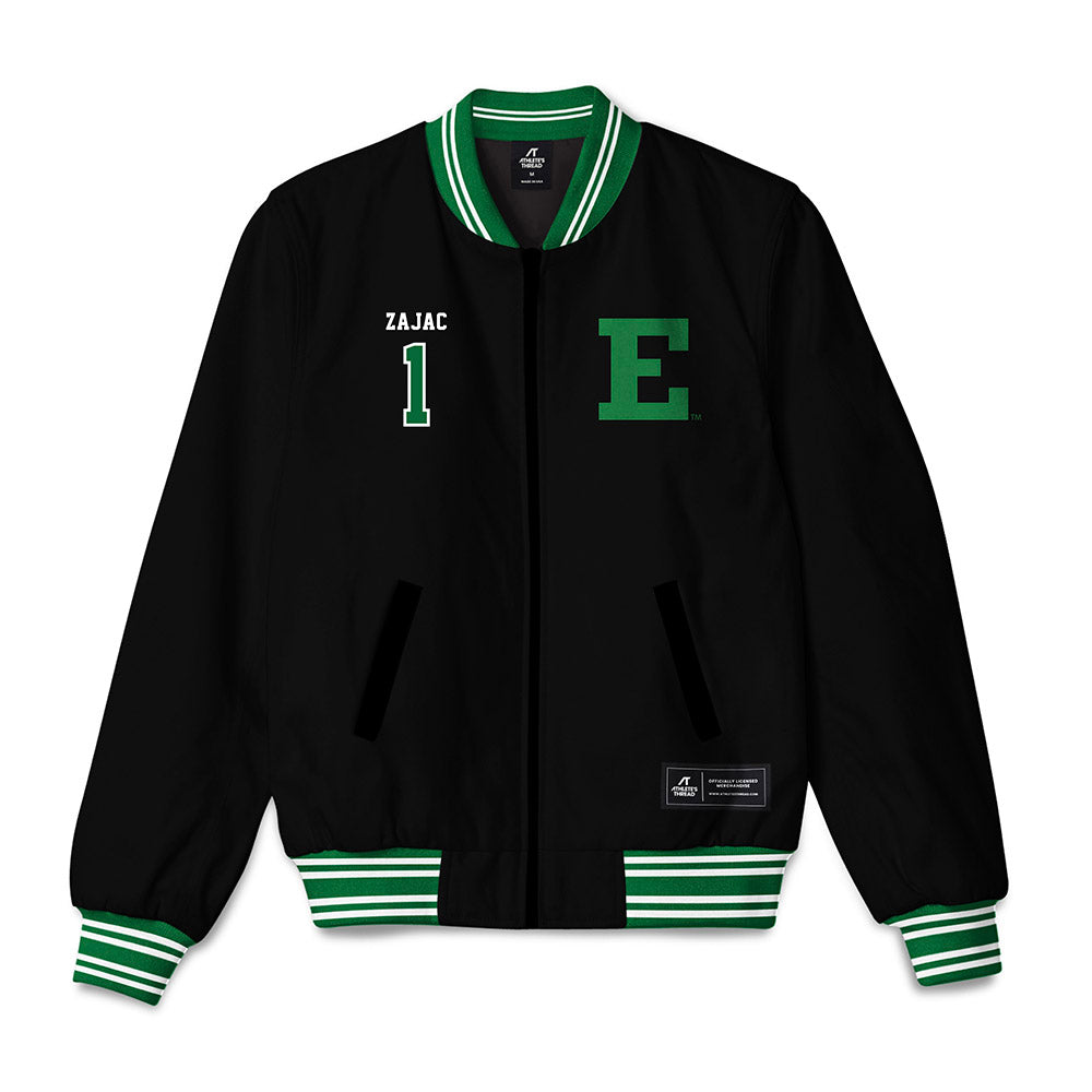 EMich - NCAA Women's Basketball : Alli Zajac - Bomber Jacket-0