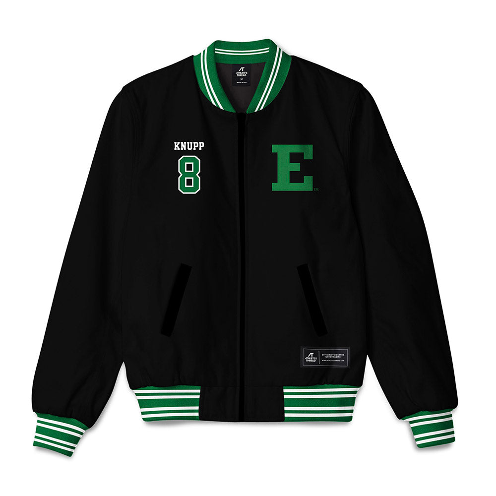 EMich - NCAA Baseball : Keegan Knupp - Bomber Jacket-0
