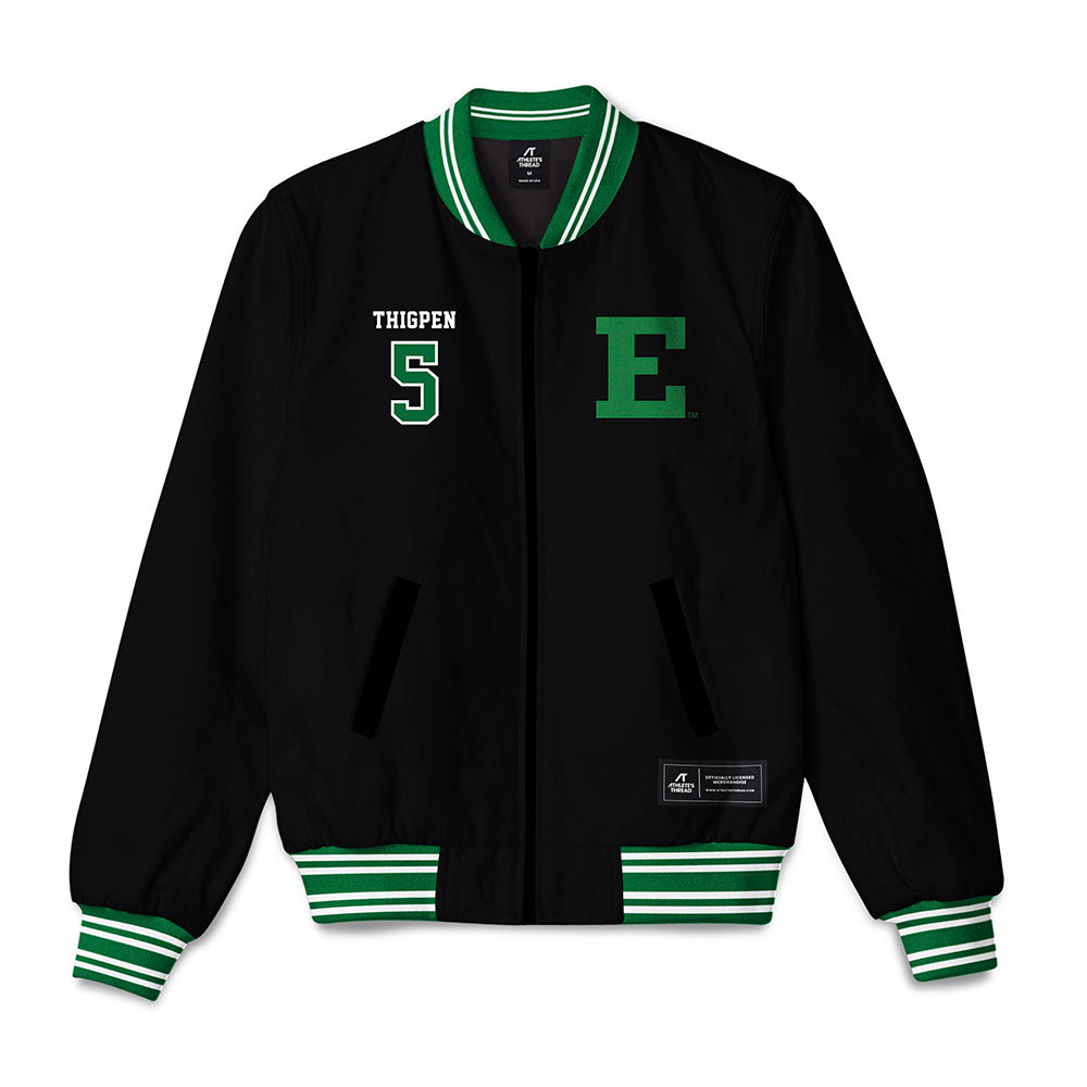 EMich - NCAA Baseball : Phillip Thigpen - Bomber Jacket-0