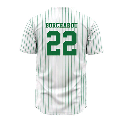 EMich - NCAA Baseball : Nathan Borchardt - White Jersey-1