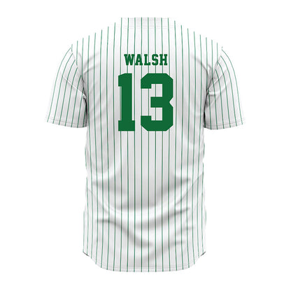 EMich - NCAA Baseball : Connor Walsh - White Jersey-1