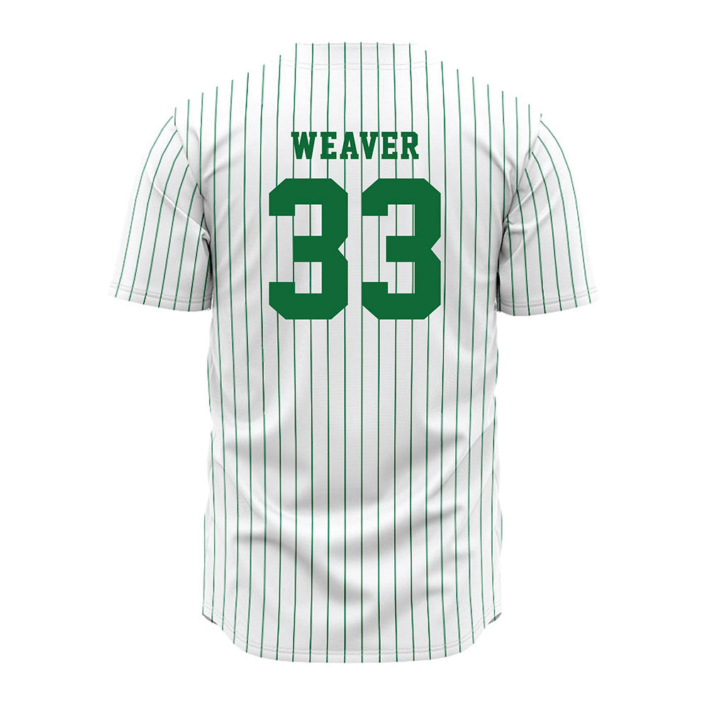 EMich - NCAA Baseball : Nick Weaver - White Jersey-1