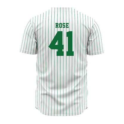 EMich - NCAA Baseball : Tommy Rose - White Jersey-1