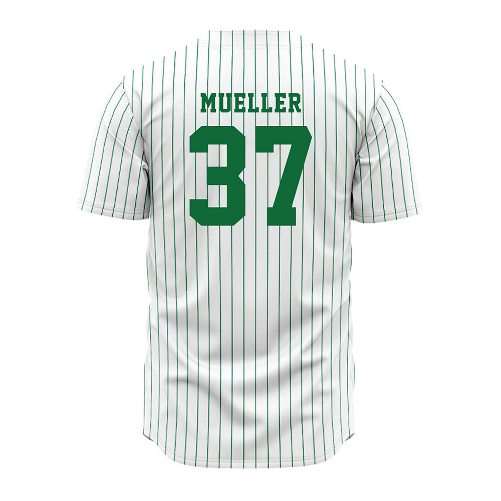 EMich - NCAA Baseball : Landon Mueller - White Jersey-1