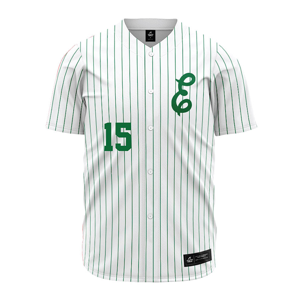 EMich - NCAA Baseball : Devan Zirwas - White Jersey-0