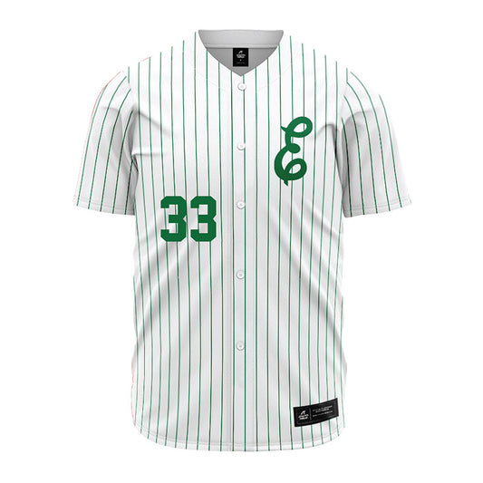 EMich - NCAA Baseball : Nick Weaver - White Jersey-0