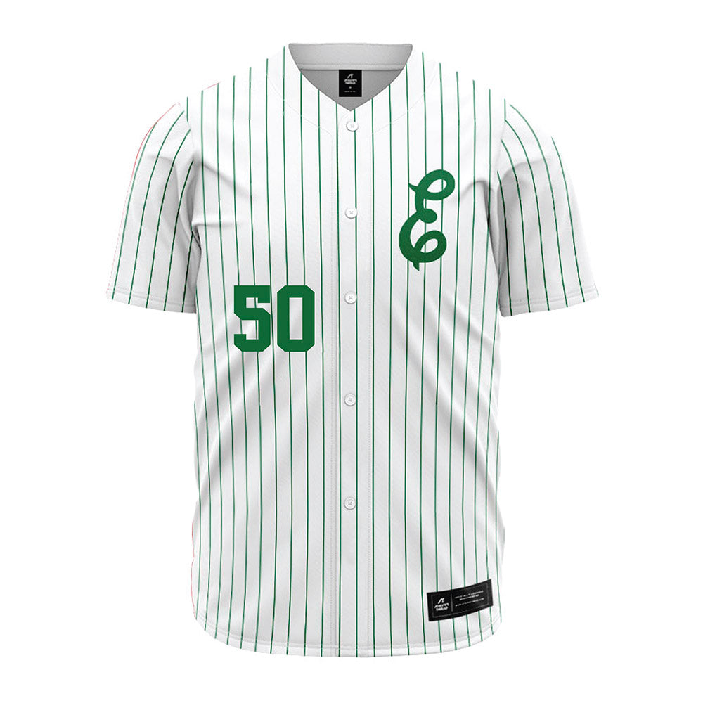 EMich - NCAA Baseball : Leewood Molessa - White Jersey-0