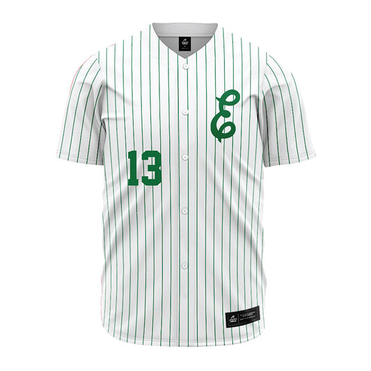 EMich - NCAA Baseball : Connor Walsh - White Jersey-0