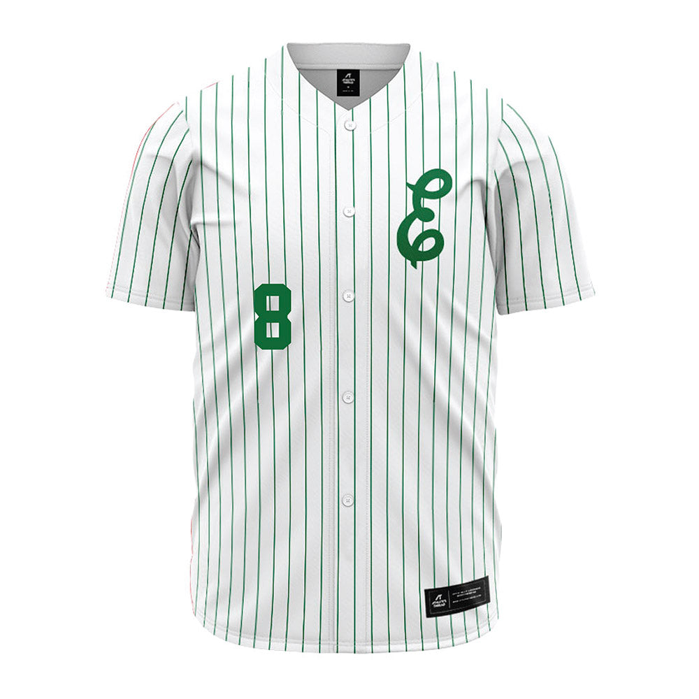 EMich - NCAA Baseball : Keegan Knupp - White Jersey-0