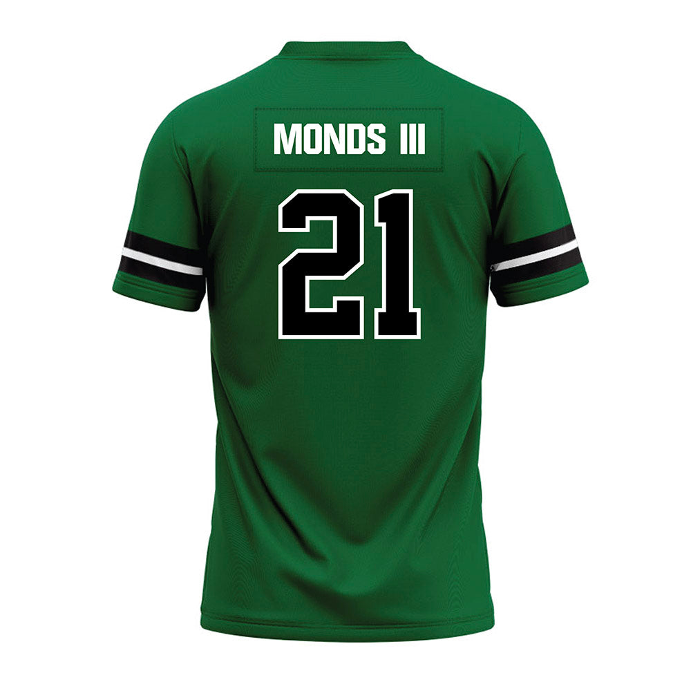 EMich - NCAA Football : James Monds III - Green Premium Football Jersey-1