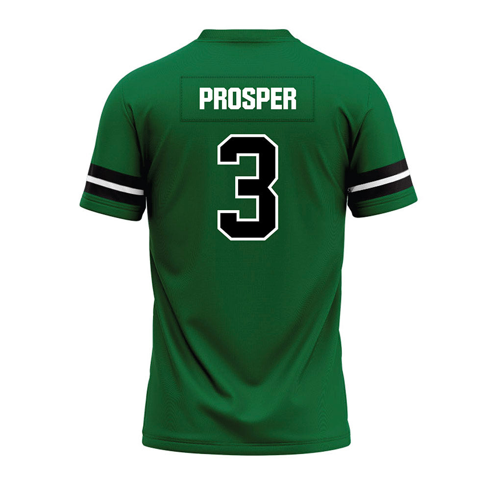 EMich - NCAA Football : Ben Prosper - Green Premium Football Jersey-1