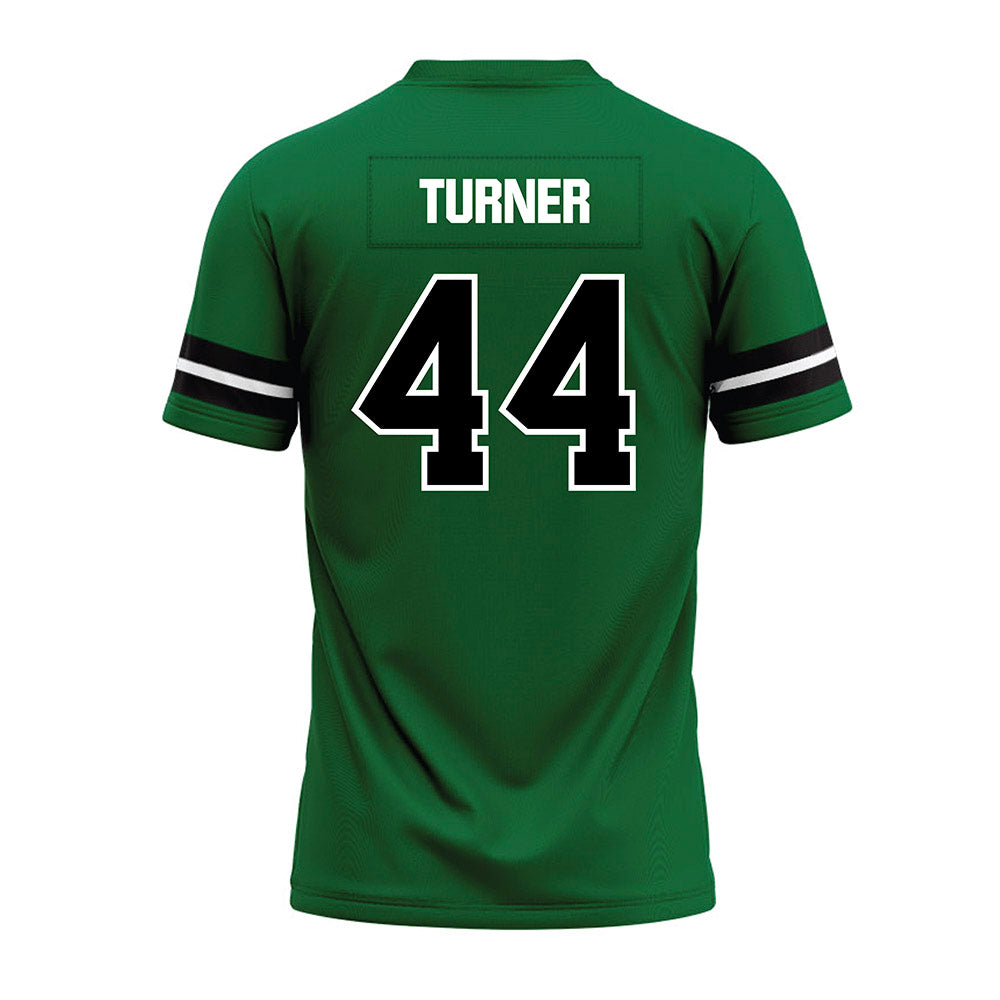 EMich - NCAA Football : Adon Turner - Green Premium Football Jersey-1