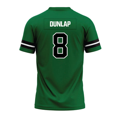 EMich - NCAA Football : Tavierre Dunlap - Green Premium Football Jersey-1
