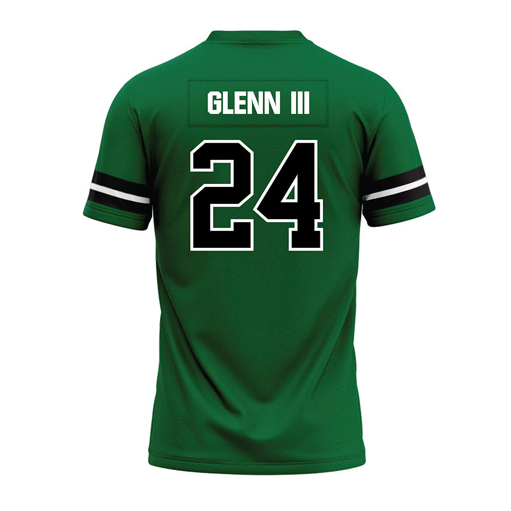 EMich - NCAA Football : Horace Glenn - Green Premium Football Jersey-1
