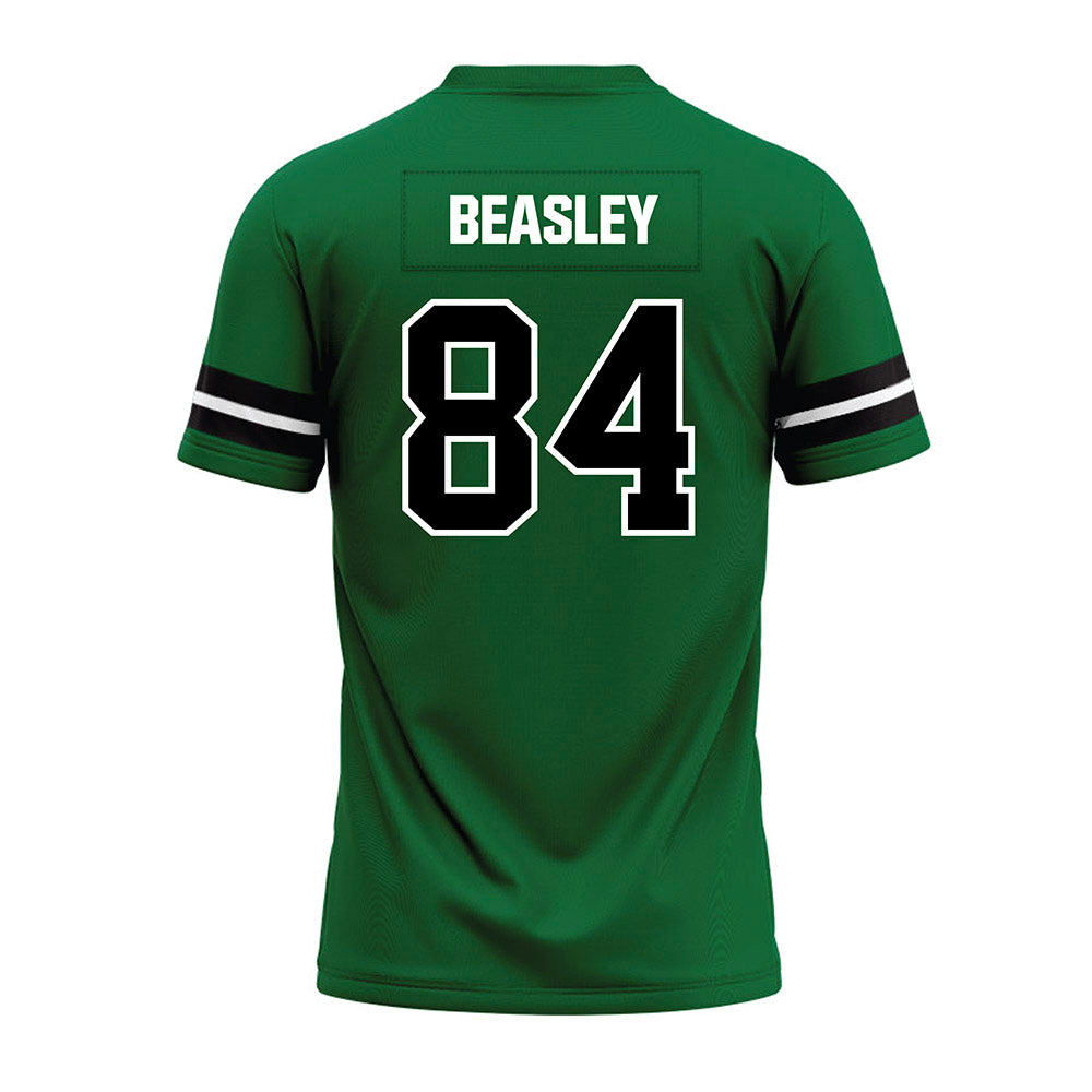EMich - NCAA Football : JT Beasley - Green Premium Football Jersey-1