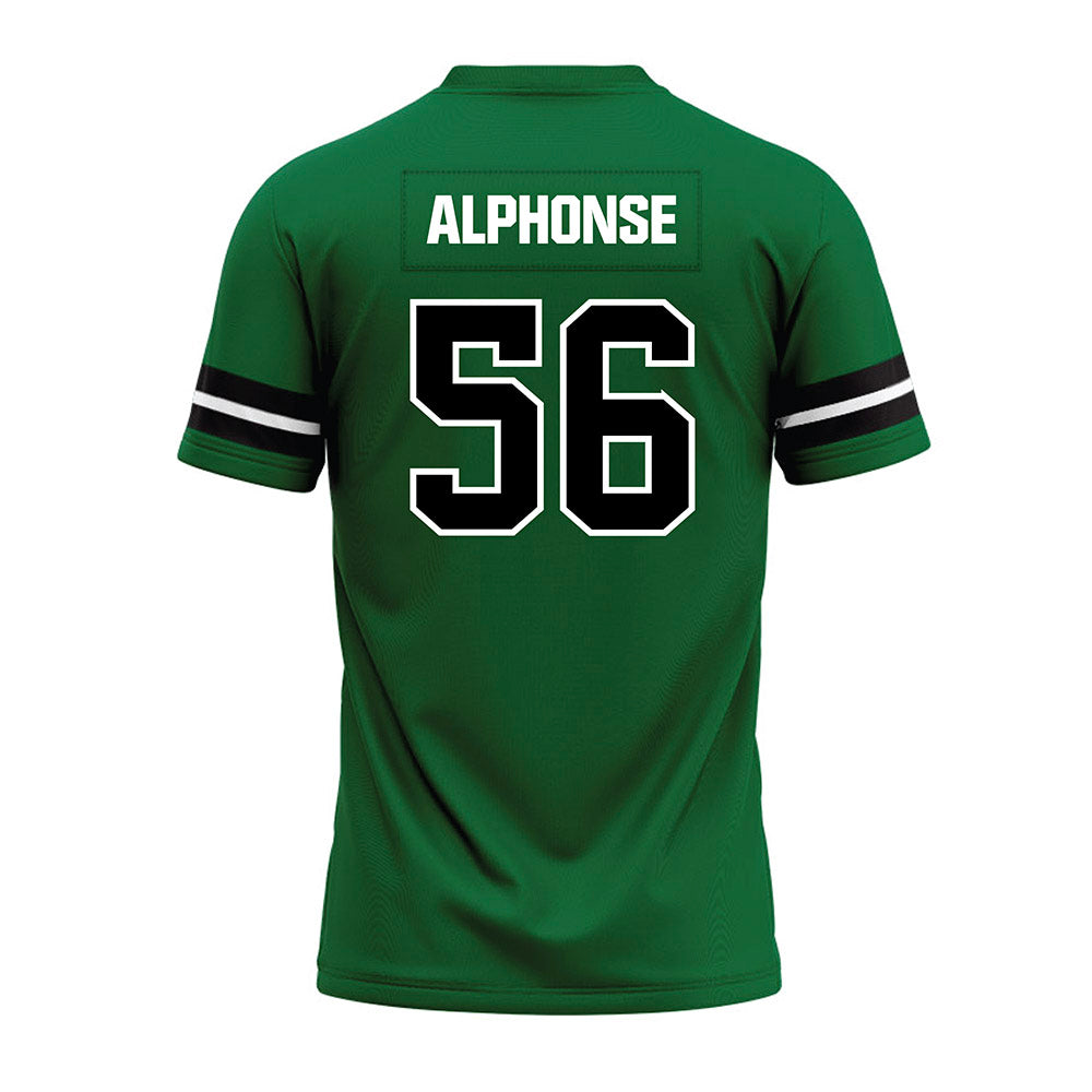 EMich - NCAA Football : Rj Alphonse - Green Premium Football Jersey-1