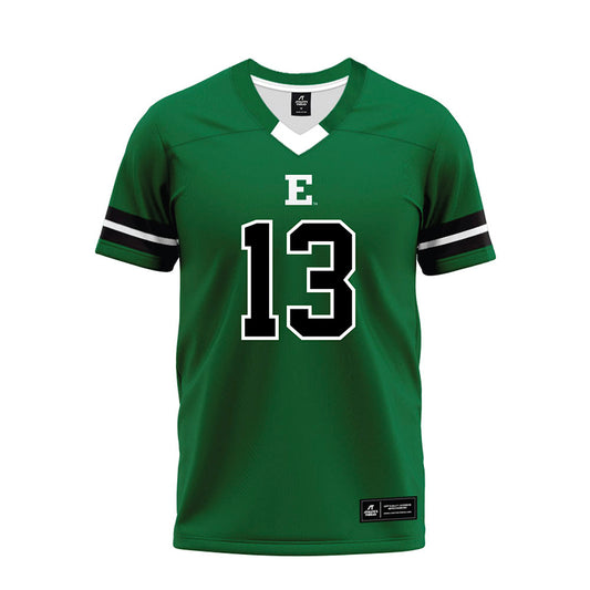 EMich - NCAA Football : Jason Marshall - Green Premium Football Jersey-0