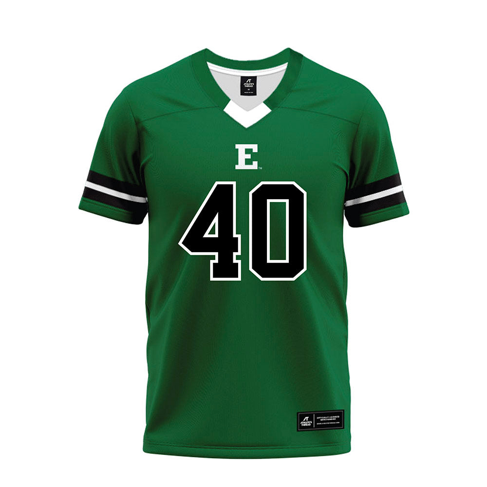 EMich - NCAA Football : Bryce Eliuk - Green Premium Football Jersey-0