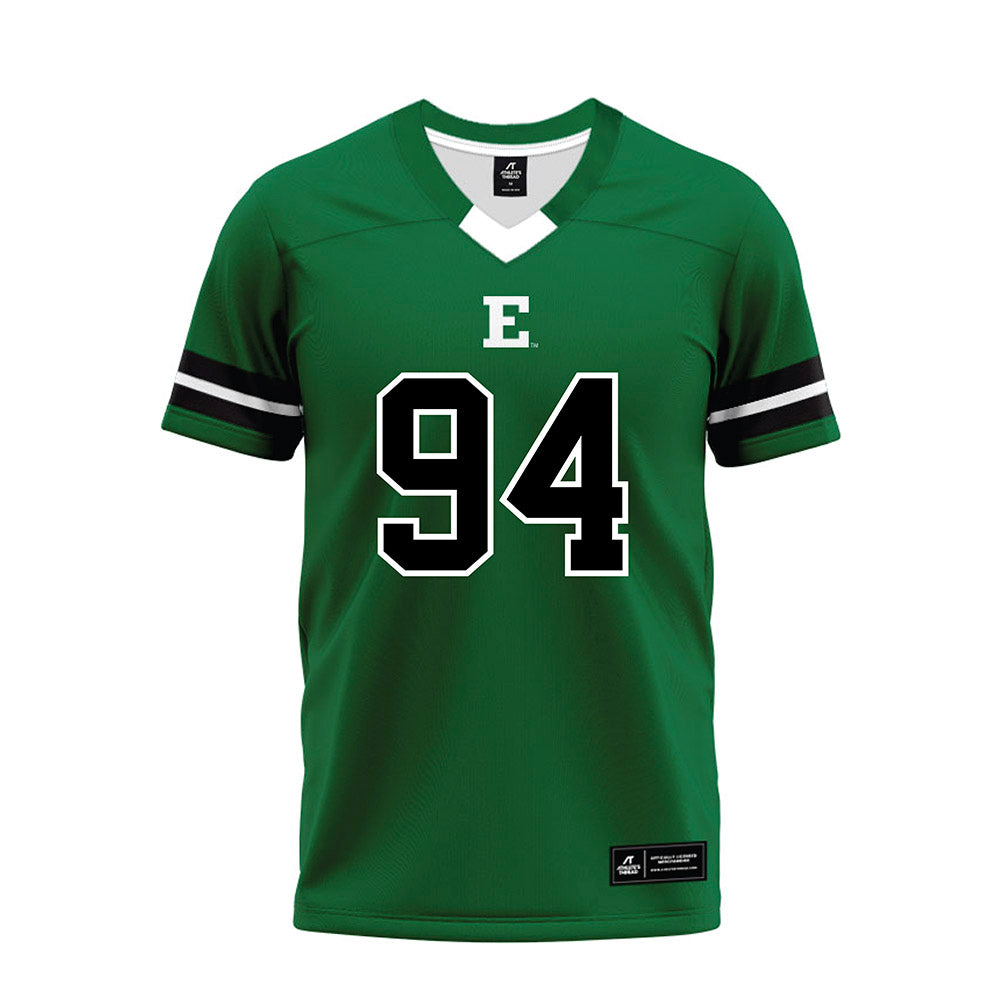 EMich - NCAA Football : Jason Morbitzer - Green Premium Football Jersey-0