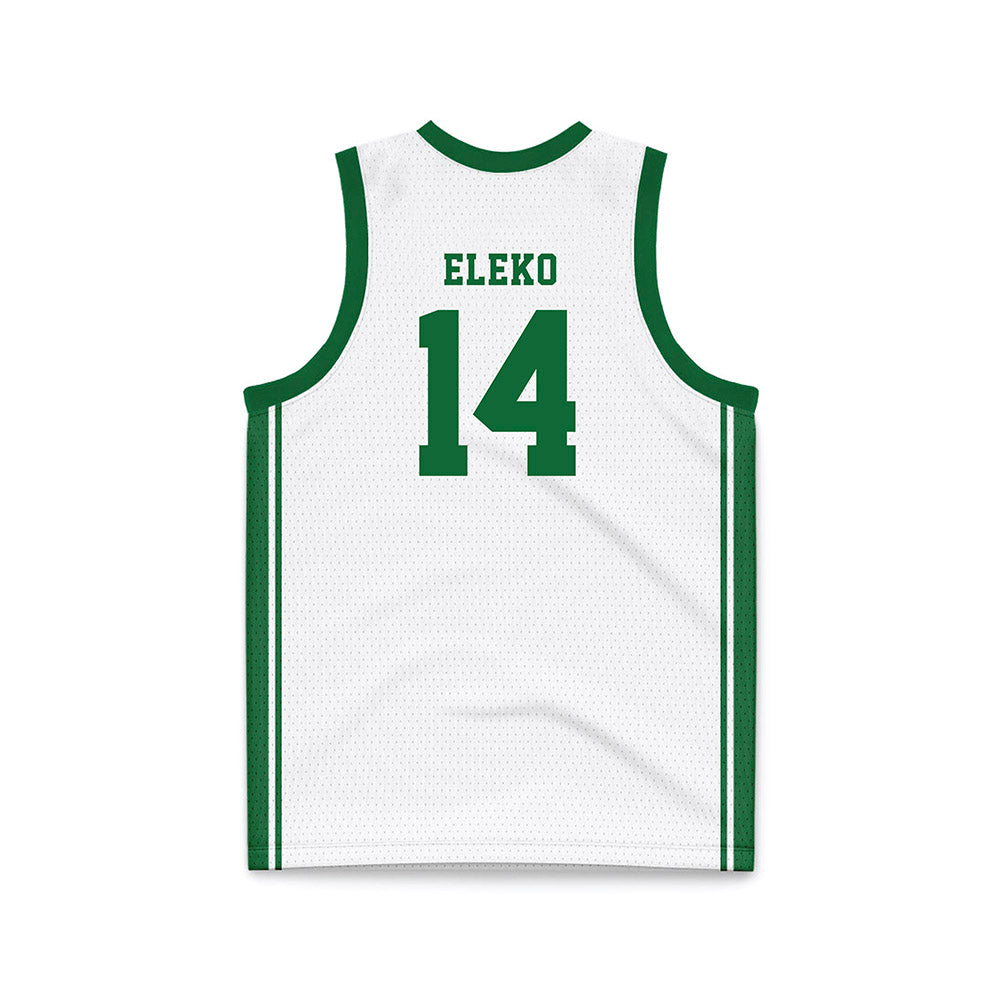 EMich - NCAA Women's Basketball : Sisi Eleko - White Basketball Jersey-1