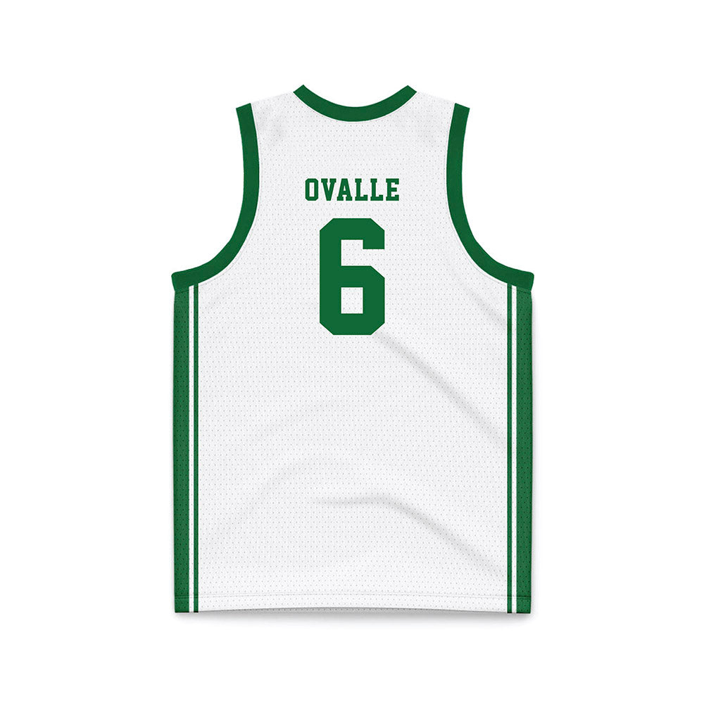 EMich - NCAA Women's Basketball : Fernanda Ovalle - White Basketball Jersey-1