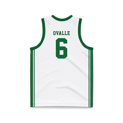 EMich - NCAA Women's Basketball : Fernanda Ovalle - White Basketball Jersey-1