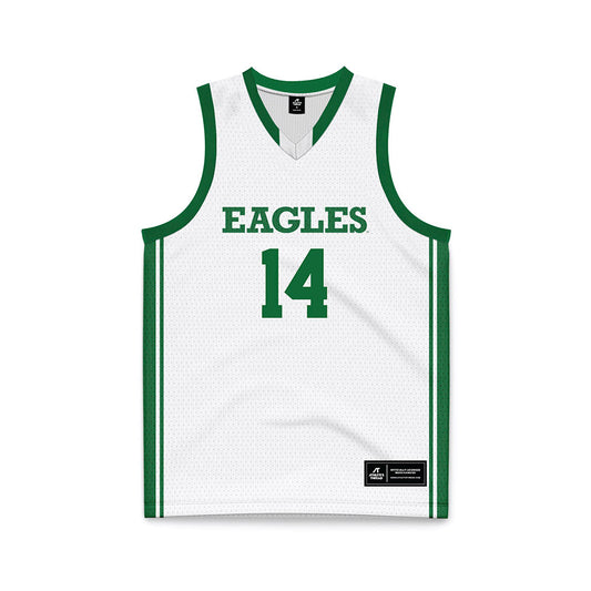 EMich - NCAA Women's Basketball : Sisi Eleko - White Basketball Jersey-0