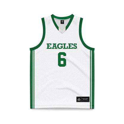 EMich - NCAA Women's Basketball : Fernanda Ovalle - White Basketball Jersey-0