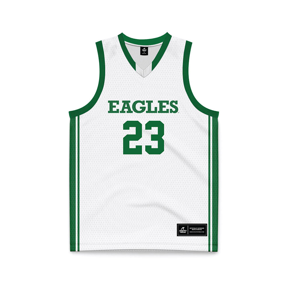 EMich - NCAA Women's Basketball : Peyton Hill - White Basketball Jersey-0
