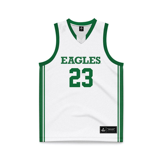 EMich - NCAA Women's Basketball : Peyton Hill - White Basketball Jersey-0