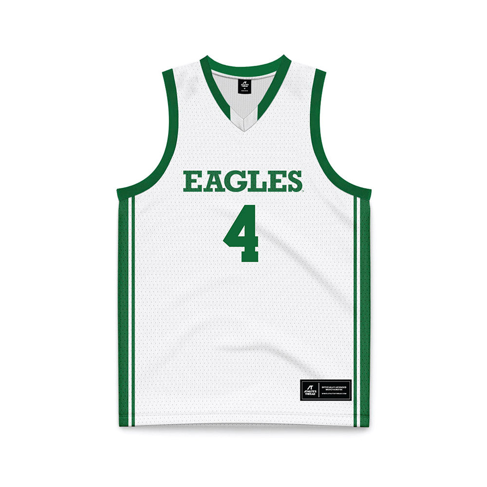 EMich - NCAA Women's Basketball : Eirini Chatzinikoli - White Basketball Jersey-0