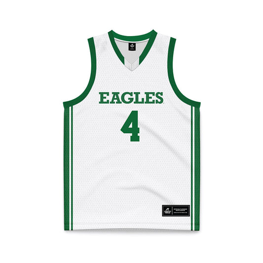 EMich - NCAA Women's Basketball : Eirini Chatzinikoli - White Basketball Jersey-0