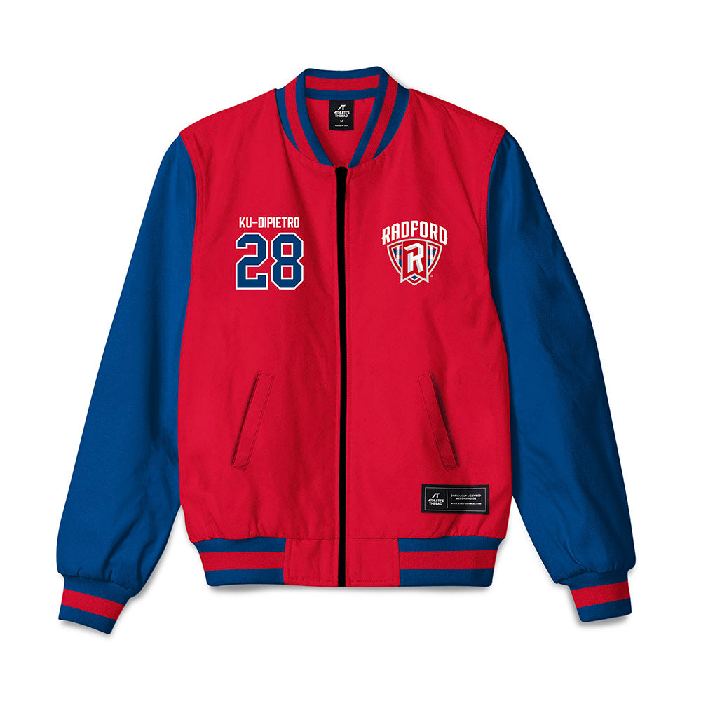Radford - NCAA Women's Soccer : Hope Ku-DiPietro - Bomber Jacket-0