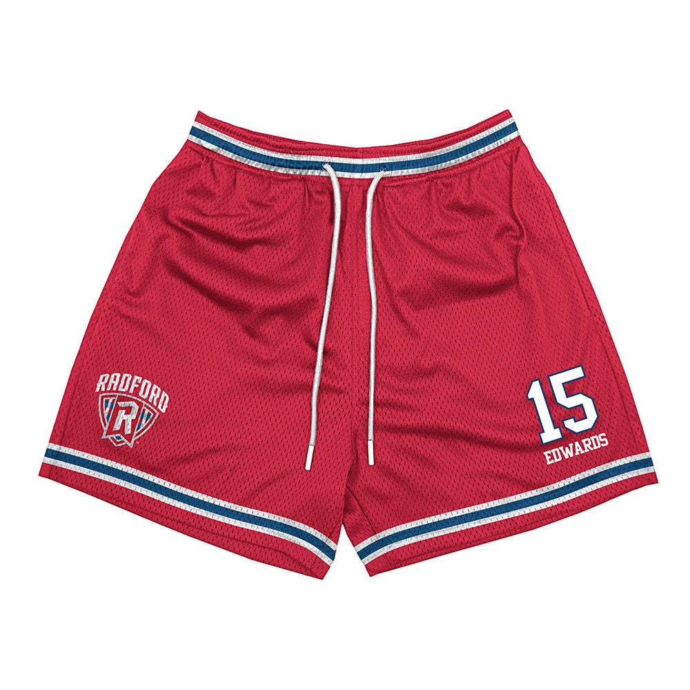 Radford - NCAA Baseball : Lucas Edwards - Shorts-0
