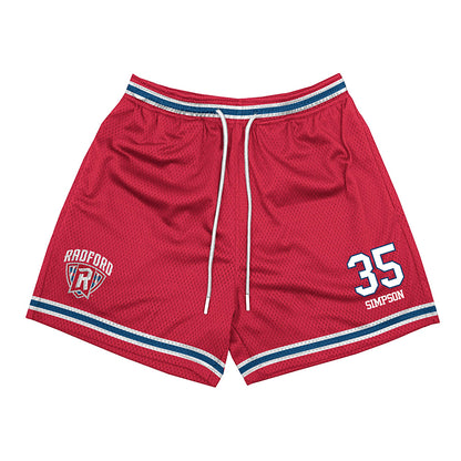 Radford - NCAA Baseball : Brooks Simpson - Shorts-0