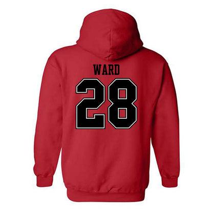 Valdosta State - NCAA Baseball : Hunter Ward - Classic Shersey Hooded Sweatshirt-1