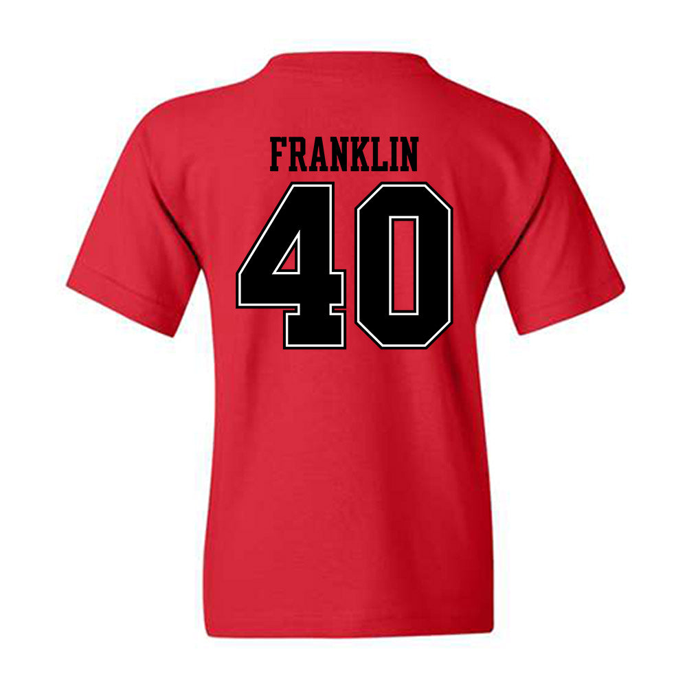 Valdosta State - NCAA Football : Javerius Franklin - Classic Shersey Youth T-Shirt-1