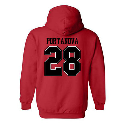 Valdosta State - NCAA Softball : Giselle Portanova - Classic Shersey Hooded Sweatshirt-1