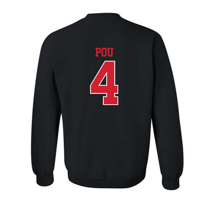 Valdosta State - NCAA Baseball : Isaiah Pou - Classic Shersey Crewneck Sweatshirt-1
