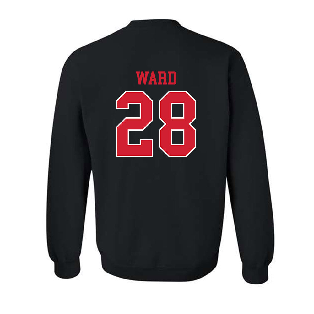 Valdosta State - NCAA Baseball : Hunter Ward - Classic Shersey Crewneck Sweatshirt-1