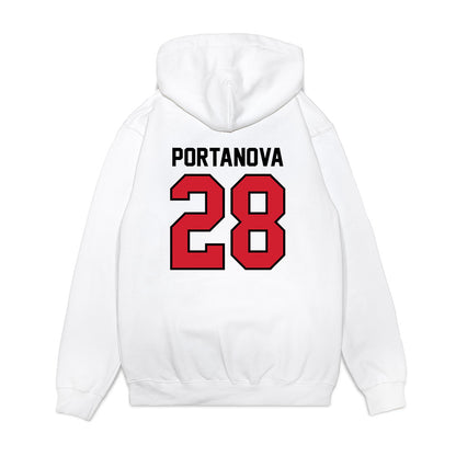 Valdosta State - NCAA Softball : Giselle Portanova - Classic Shersey Hooded Sweatshirt-1