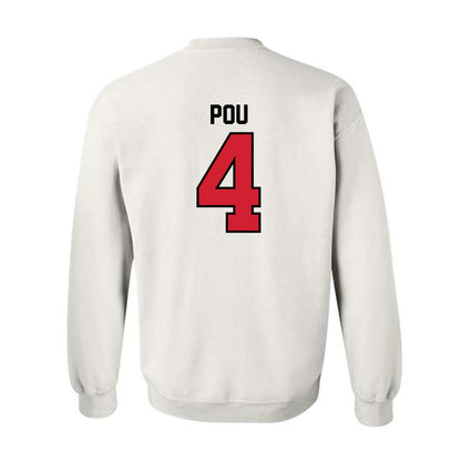Valdosta State - NCAA Baseball : Isaiah Pou - Classic Shersey Crewneck Sweatshirt-1
