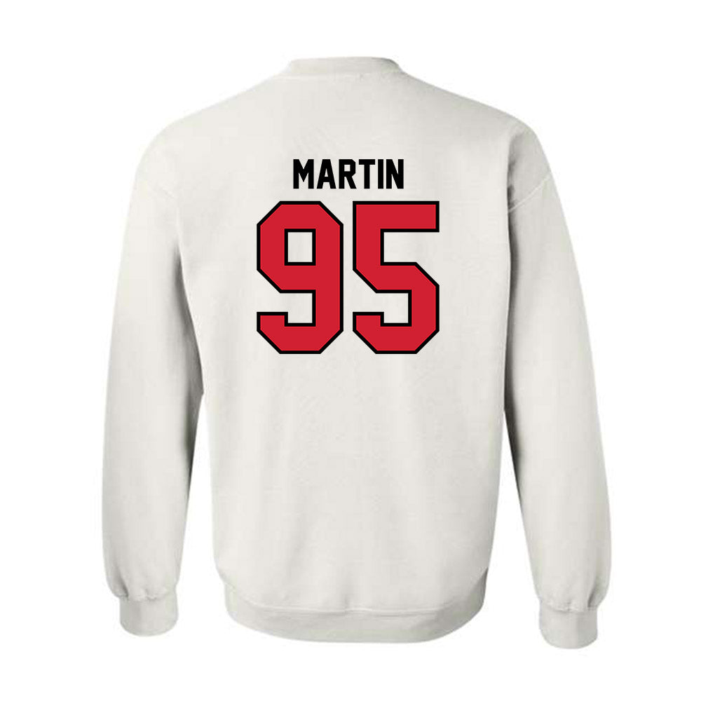 Valdosta State - NCAA Football : Jonathan Martin - Classic Shersey Crewneck Sweatshirt-1